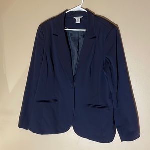 Liz Claiborne  women navy blazer size 18 Tall